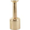 imageDeco 79 Polystone Decorative Candle Holder Tall Standing Candle Stand Candlestick Holder 8quot x 8quot x 22quot GoldGold