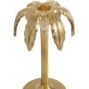 imageDeco 79 Polystone Decorative Candle Holder Tall Standing Candle Stand Candlestick Holder 8quot x 8quot x 22quot GoldGold