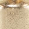 imageDeco 79 Polystone Decorative Candle Holder Tall Standing Candle Stand Candlestick Holder 8quot x 8quot x 22quot GoldGold
