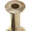 imageDeco 79 Polystone Decorative Candle Holder Tall Standing Candle Stand Candlestick Holder 8quot x 8quot x 22quot GoldGold