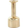 imageDeco 79 Polystone Decorative Candle Holder Tall Standing Candle Stand Candlestick Holder 8quot x 8quot x 22quot GoldGold