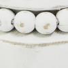 imageDeco 79 Polystone Decorative Candle Holder Tall Standing Candle Stand Candlestick Holder 8quot x 8quot x 22quot GoldWhite