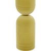 imageDeco 79 Polystone Decorative Candle Holder Tall Standing Candle Stand Candlestick Holder 8quot x 8quot x 22quot GoldYellow