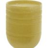 imageDeco 79 Polystone Decorative Candle Holder Tall Standing Candle Stand Candlestick Holder 8quot x 8quot x 22quot GoldYellow