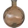 imageDeco 79 Recycled Glass Handmade Decorative Vase Spanish Bottle Centerpiece Vase Flower Vase for Home Decoration 11quot x 11quot x 17quot BlueBrown