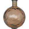 imageDeco 79 Recycled Glass Handmade Decorative Vase Spanish Bottle Centerpiece Vase Flower Vase for Home Decoration 11quot x 11quot x 17quot BlueBrown