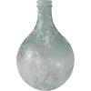imageDeco 79 Recycled Glass Handmade Decorative Vase Spanish Bottle Centerpiece Vase Flower Vase for Home Decoration 11quot x 11quot x 17quot BlueClear