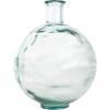 imageDeco 79 Recycled Glass Handmade Decorative Vase Spanish Bottle Centerpiece Vase Flower Vase for Home Decoration 11quot x 11quot x 17quot BlueClear