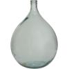 imageDeco 79 Recycled Glass Handmade Decorative Vase Spanish Bottle Centerpiece Vase Flower Vase for Home Decoration 11quot x 11quot x 17quot BlueClear