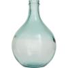 imageDeco 79 Recycled Glass Handmade Decorative Vase Spanish Bottle Centerpiece Vase Flower Vase for Home Decoration 11quot x 11quot x 17quot BlueTeal