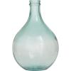 imageDeco 79 Recycled Glass Handmade Decorative Vase Spanish Bottle Centerpiece Vase Flower Vase for Home Decoration 11quot x 11quot x 17quot BlueTeal