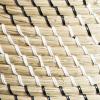 imageDeco 79 Seagrass Handmade Decorative and Functional Storage Basket Two Toned Basket Organizer with Handles Set of 3 Basket for Storage 14quot 17quot 19quotH BeigeLight Brown