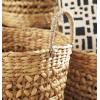 imageDeco 79 Seagrass Handmade Storage Basket with Metal Handles Set of 3 15quot 17quot 19quotW Light Brown21 x 7