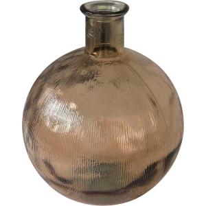 imageDeco 79 Recycled Glass Handmade Decorative Vase Spanish Bottle Centerpiece Vase Flower Vase for Home Decoration 11quot x 11quot x 17quot BlueBrown