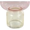 imageDeco 79 Glass Vase Ribbed with Color Blocks Set of 2 5quot W 14quot H Multi Colored7W  12H