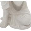 imageDeco 79 Magnesium Oxide Buddha Decorative Garden Sculpture Indoor Outdoor Meditating Garden Statue Outdoor Sculpture 13quot x 13quot x 20quot Gray19 x 13 x 28