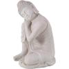 imageDeco 79 Magnesium Oxide Buddha Decorative Garden Sculpture Indoor Outdoor Meditating Garden Statue Outdoor Sculpture 13quot x 13quot x 20quot Gray19 x 13 x 28
