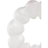 imageDeco 79 Marble Heart Decorative Sculpture Slanted Home Decor Statue with Black Block Base Accent Figurine 5quot x 3quot x 9quot WhiteWhite