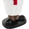 imageDeco 79 Polystone Chef Salt and Pepper Shaker Holder Figurine with Red Accents 5quot x 3quot x 8quot WhiteWhite