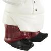 imageDeco 79 Polystone Chef Salt and Pepper Shaker Holder Figurine with Red Accents 5quot x 3quot x 8quot WhiteWhite