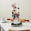 imageDeco 79 Polystone Farm Animals Sculpture with Brown Welcome Sign 11quot x 5quot x 9quot Multi ColoredMulti Colored