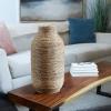imageDeco 79 Seagrass Handmade Decorative Vase Tall Wrapped Centerpiece Vase Vase for Home Decoration 12quot x 12quot x 31quot Brown10 x 10 x 19