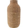 imageDeco 79 Seagrass Handmade Decorative Vase Tall Wrapped Centerpiece Vase Vase for Home Decoration 12quot x 12quot x 31quot Brown10 x 10 x 19