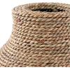 imageDeco 79 Seagrass Handmade Decorative Vase Tall Wrapped Centerpiece Vase Vase for Home Decoration 12quot x 12quot x 31quot Brown10 x 10 x 19