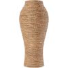 imageDeco 79 Seagrass Handmade Decorative Vase Tall Wrapped Centerpiece Vase Vase for Home Decoration 12quot x 12quot x 31quot Brown11 x 11 x 24