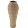 imageDeco 79 Seagrass Handmade Decorative Vase Tall Wrapped Centerpiece Vase Vase for Home Decoration 12quot x 12quot x 31quot Brown12 x 12 x 31