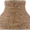 imageDeco 79 Seagrass Handmade Decorative Vase Tall Wrapped Centerpiece Vase Vase for Home Decoration 12quot x 12quot x 31quot Brown8 x 8 x 16