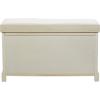 imageDeco 79 Traditional Wood Storage Bench CONVENIENTLY SIZED White