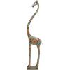 imageDeco 79 Metal Giraffe Decorative Sculpture Indoor Outdoor Tall Home Decor Statue with Detailed Embossed Scrollwork Accent Figurine 17quot x 7quot x 73quot Multi ColoredMulti Colored