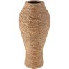 imageDeco 79 Seagrass Handmade Decorative Vase Tall Wrapped Centerpiece Vase Vase for Home Decoration 12quot x 12quot x 31quot Brown11 x 11 x 24