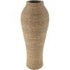 imageDeco 79 Seagrass Handmade Decorative Vase Tall Wrapped Centerpiece Vase Vase for Home Decoration 12quot x 12quot x 31quot Brown12 x 12 x 31