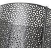 imageCosmoLiving by Cosmopolitan Contemporary Metal Set of 2 Planters 18quot 12quotH BlackBlack