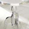 imageDeco 79 Accent Table 22quot x 15quot Silver30567Silver