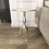 imageDeco 79 Accent Table 22quot x 15quot Silver30567Silver