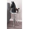 imageDeco 79 Accent Table 22quot x 15quot Silver30567Silver
