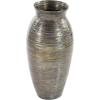 imageDeco 79 Bamboo Wood Decorative Vase Textured Centerpiece Vase with Lacquer Vase for Home Decoration 10quot x 10quot x 20quot BrownBrown