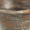 imageDeco 79 Bamboo Wood Decorative Vase Textured Centerpiece Vase with Lacquer Vase for Home Decoration 10quot x 10quot x 20quot BrownBrown