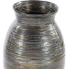 imageDeco 79 Bamboo Wood Decorative Vase Textured Centerpiece Vase with Lacquer Vase for Home Decoration 10quot x 10quot x 20quot BrownBrown