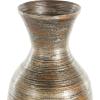 imageDeco 79 Bamboo Wood Decorative Vase Textured Centerpiece Vase with Lacquer Vase for Home Decoration 10quot x 10quot x 20quot BrownBrown