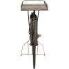 imageDeco 79 Metal Bike Indoor Outdoor Plantstand Weathered Vintage Plant Shelf Plant Stand 65quot x 14quot x 35quot BronzeBronze