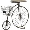 imageDeco 79 Metal Bike Indoor Outdoor Plantstand Weathered Vintage Plant Shelf Plant Stand 65quot x 14quot x 35quot BronzeBrown