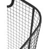 imageDeco 79 Metal Decorative and Functional Storage Basket Deep Basket Organizer with Round Handles Basket for Storage 20quot x 18quot x 19quot GoldBlack