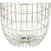imageDeco 79 Metal Decorative and Functional Storage Basket Deep Basket Organizer with Round Handles Basket for Storage 20quot x 18quot x 19quot GoldSilver