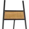 imageDeco 79 Metal Geometric Display Easel Tall Adjustable 3 Tier Floor Standing Easel with Chain Support Display Stand 20quot x 18quot x 56quot GoldBlack