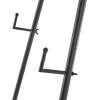 imageDeco 79 Metal Geometric Display Easel Tall Adjustable 3 Tier Floor Standing Easel with Chain Support Display Stand 20quot x 18quot x 56quot GoldBlack