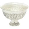 imageDeco 79 Metal Indoor Outdoor Planter Small Planter Pot with Embedded Details Planter 8quot x 8quot x 6quot Silver